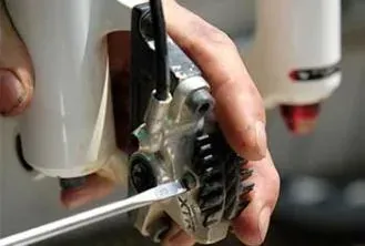 Adjusting an e-bike brake and gear system