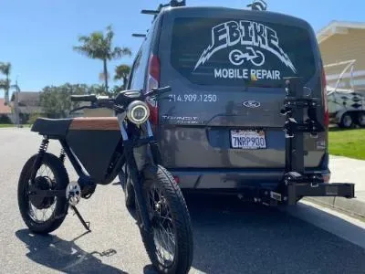 The Ebike Mobile Repair service vehicle